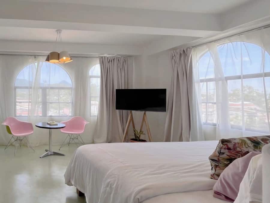 Premium bedding, pillowtop beds, in-room safe, individually decorated