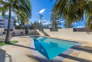 Outdoor pool - Wyuna Ocean Views in Burleigh (Burleigh Heads)
