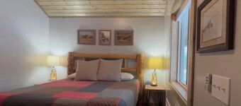 King Room at Ponds Lodge Cabin 6 Unit 3