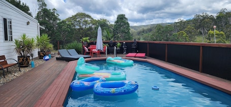 Pool. Peace and tranquility hidden on the eastern edge of the New England NSW.