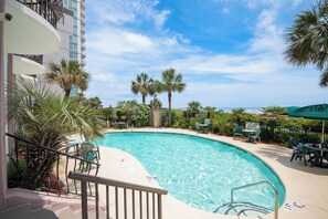 Indoor pool, outdoor pool