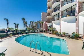 Indoor pool, outdoor pool - Corner Unit on the 16th Floor-Sweeping View, Ocean Front Balcony, New Paint (Myrtle Beach)