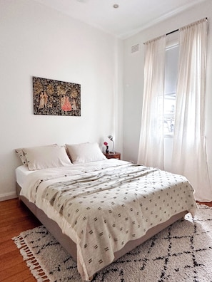 1 bedroom, iron/ironing board, free WiFi, bed sheets