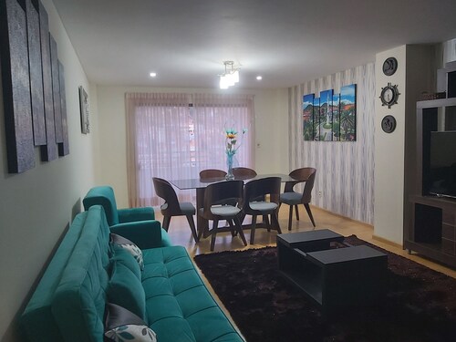 Modern and cozy apartment with a beautiful view of the city of Sucre.