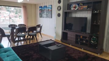 Smart-tv och böcker