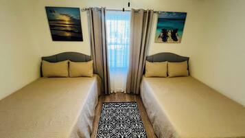 2 chambres, fer et planche Ă repasser, Wi-Fi, draps fournis