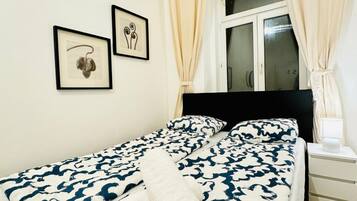 1 bedroom, WiFi, bed sheets