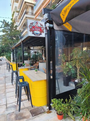 Servei de restauració a l'aire lliure