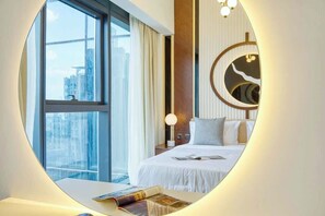 2 عدّة غرف نوم ومكواة/لوح كي وواي فاي