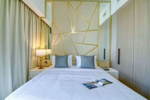 2 室のベッドルーム、アイロン / アイロン台、WiFi