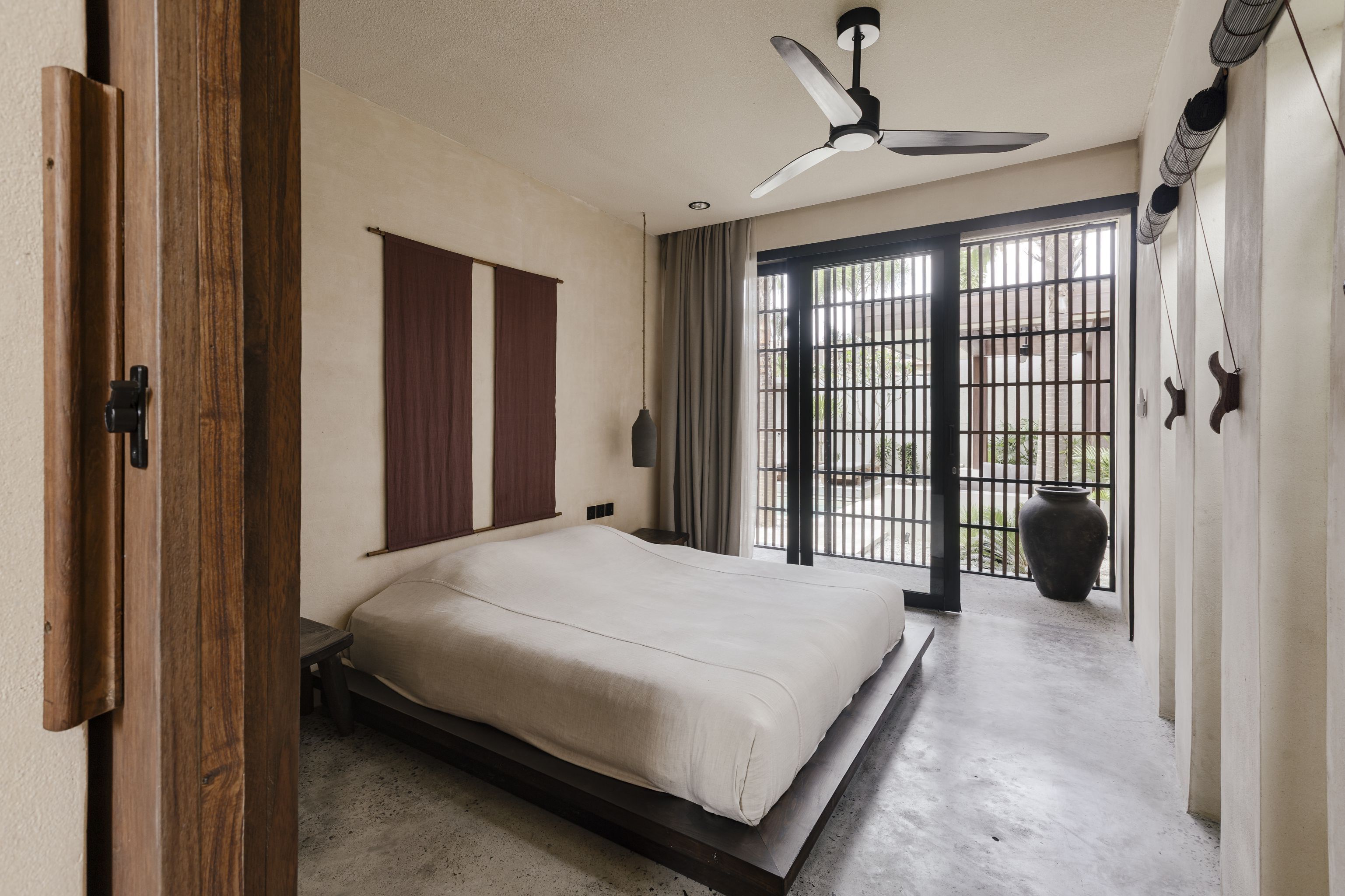 Villa, 2 Bedrooms, Patio, Pool View | 2 bedrooms, Egyptian cotton sheets, premium bedding, in-room safe