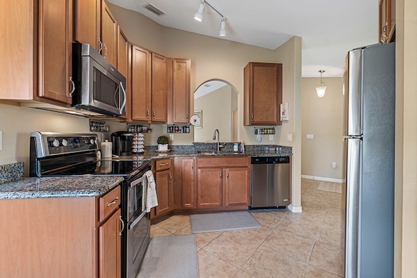 Microwave, oven, dishwasher