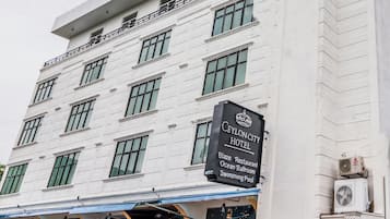 Voorkant van accommodatie