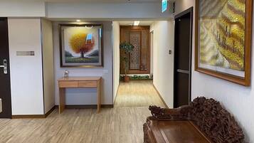Sala de estar en el lobby