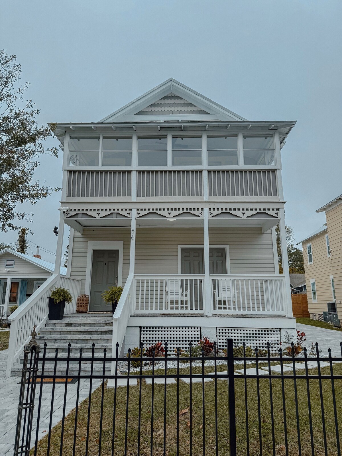 Photo 35 of Walk to Night of Lights, Pets OK + Free Parking, Historic District Retreat
