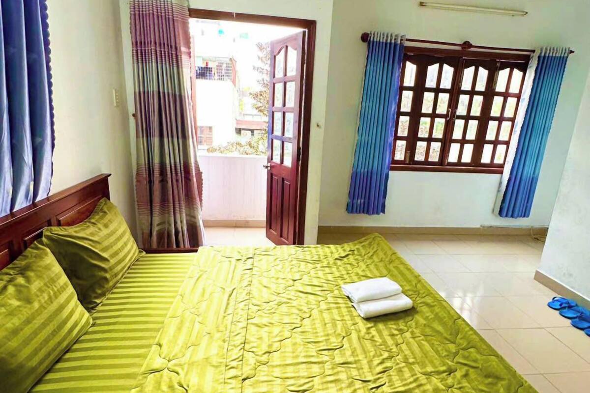 Desk, blackout curtains, iron/ironing board, free WiFi