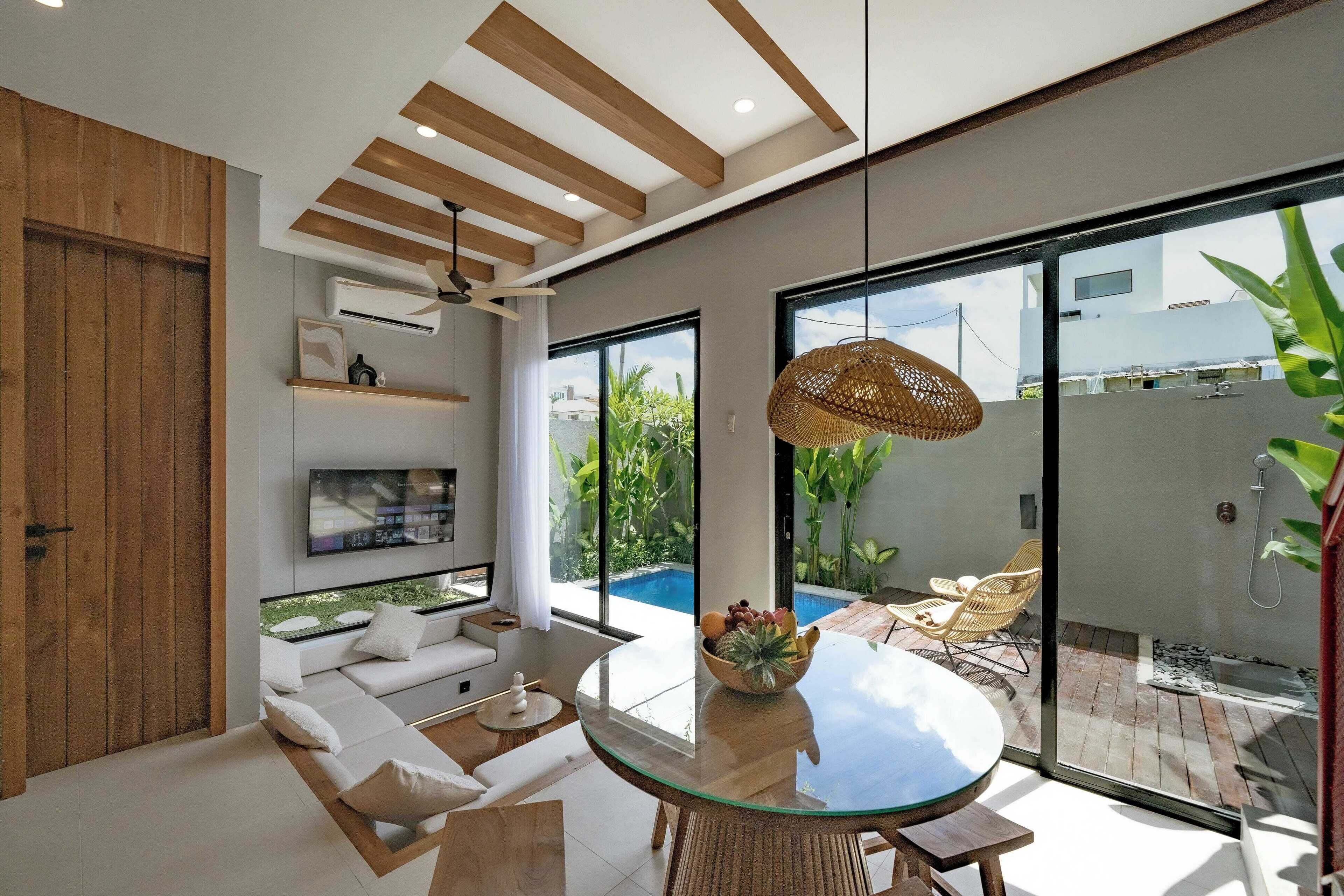 Villa, 1 Bedroom, Patio, Pool View | In-room dining