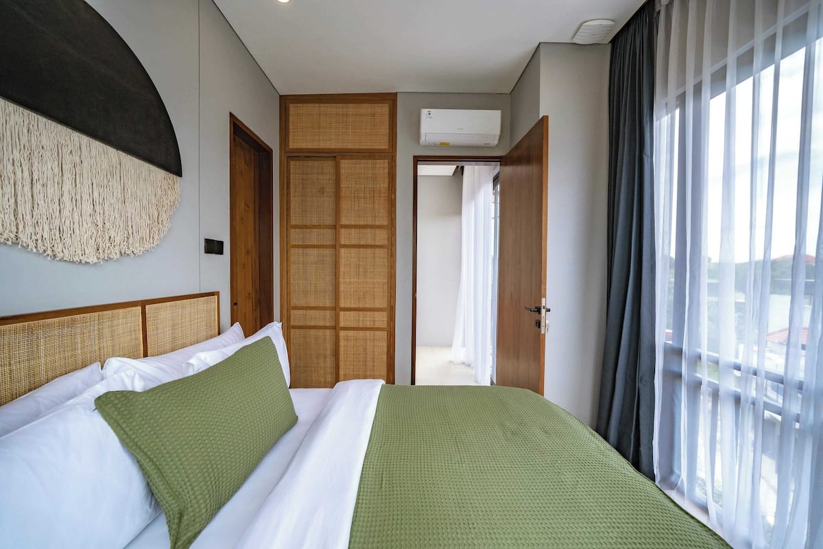 2 Schlafzimmer, Bettwäsche aus ägyptischer Baumwolle