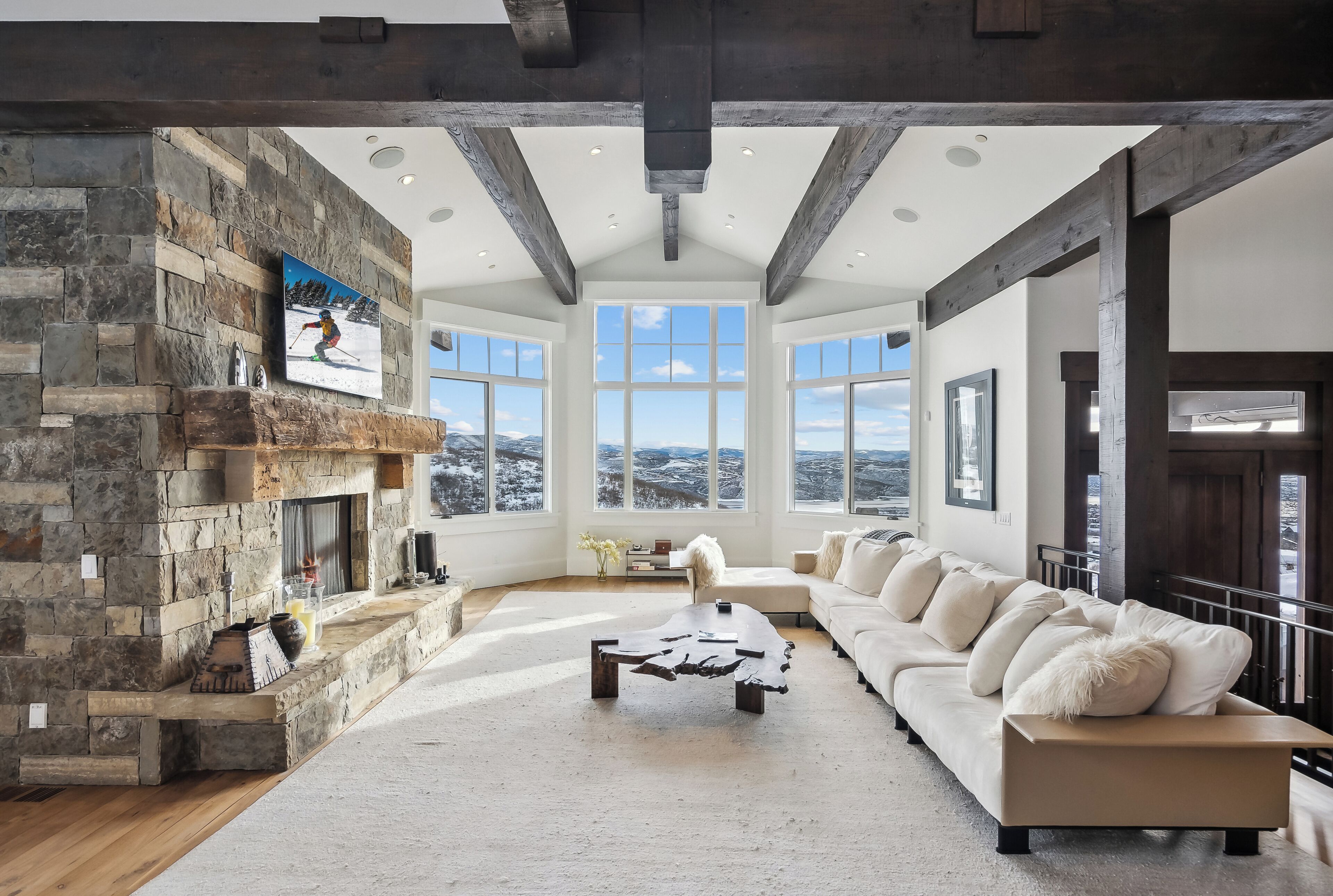 TV, fireplace, table tennis, stereo