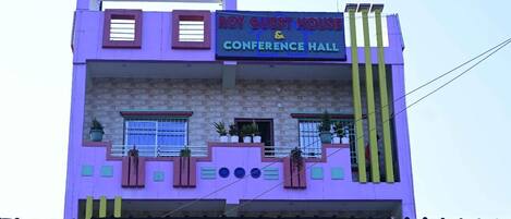 Façade de l’hébergement