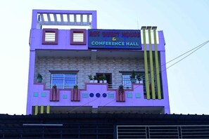 Façade de l’hébergement