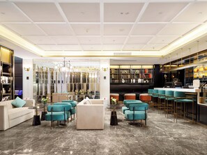 Lobby sitting area - Pazhou XANA Deluxe International Hotel Pazhou Convention and Exhibition Center Nanzhou Subway Metro Branch - Free Shuttle Bus to Canton Fair Complex During Canton Fair Period (Guangzhou)