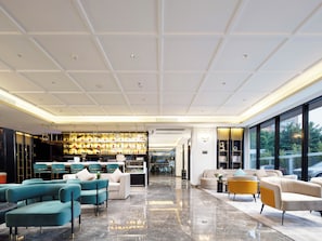 Lobby sitting area - Pazhou XANA Deluxe International Hotel Pazhou Convention and Exhibition Center Nanzhou Subway Metro Branch - Free Shuttle Bus to Canton Fair Complex During Canton Fair Period (Guangzhou)
