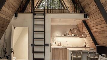 Lareira, aparelho de som