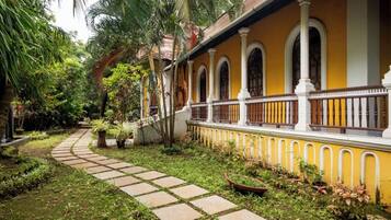 Voorkant van accommodatie