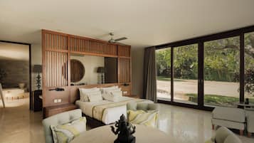 Villa, 4 Bedrooms, River View | 4 bedrooms, bed sheets