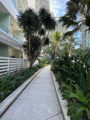 Enceinte de l’hébergement