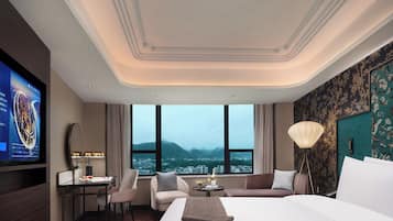 奢華雙人房, 山景 | 1 間睡房、高級寢具、書桌、手提電腦工作空間