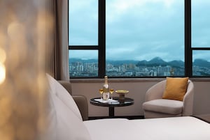 Superior Double Room, Hill View | Premium bedding, desk, laptop workspace, blackout curtains