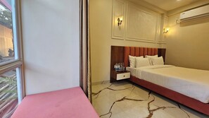 In-room safe, laptop workspace, iron/ironing board - Shree Anantay Club & Resort (Ujjain)