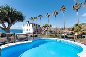 Pool - Apartment 'La Bayana - 2' with Sea View, Shared Pool and Wi-Fi (Los Llanos)