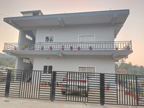 Majoituspaikan julkisivu