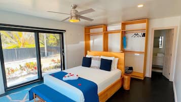 Luksus-villa - kæledyr tilladt - havudsigt | Premium-sengetøj, pengeskab på værelset, mørklægningsgardiner