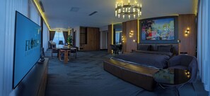 Business dubbelrum | Sängtillbehör av högsta kvalitet, minibar och ljudisolering