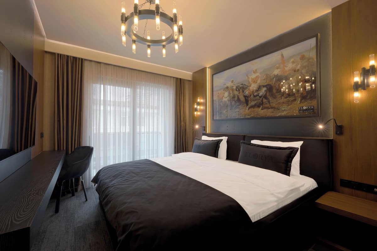 Standard Double Room | Premium bedding, minibar, soundproofing, WiFi (free)