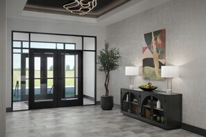 Vue depuis l’hébergement