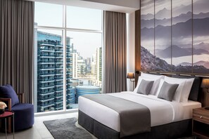 Minibar, in-room safe, desk, blackout drapes