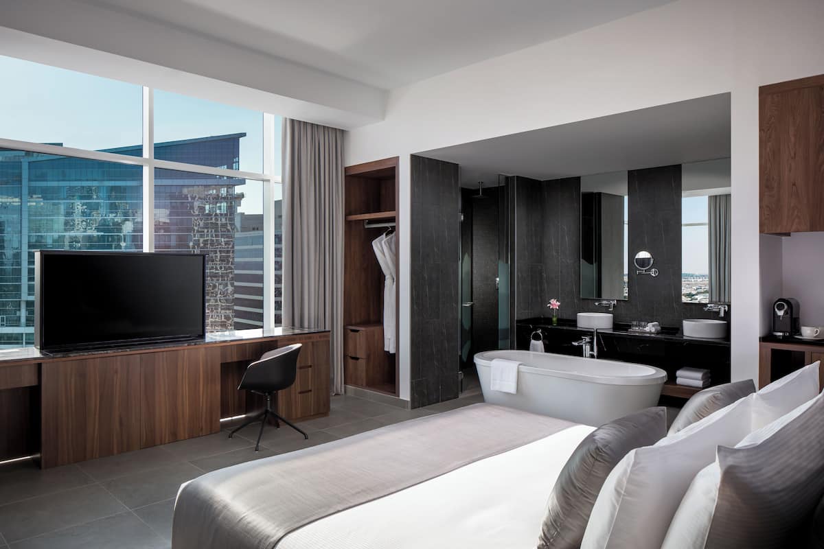 In-room safe, desk, blackout curtains, soundproofing