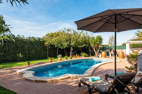 Alberca al aire libre 