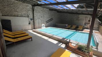 Piscine chauffée