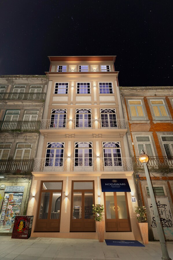 Voorkant van accommodatie