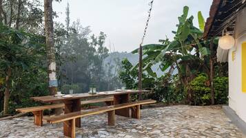 Opções para refeição ao ar livre