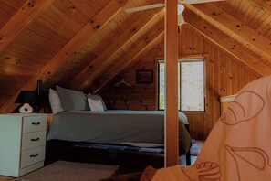 1 chambre, fer et planche à repasser, draps fournis