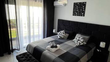 2 chambres, fer et planche Ă repasser, Wi-Fi, draps fournis