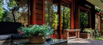 Beautiful villa on estate including use of sauna