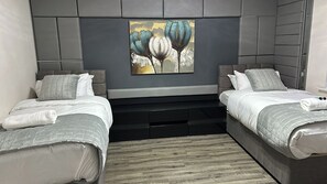 4 habitaciones, wifi gratis y ropa de cama 